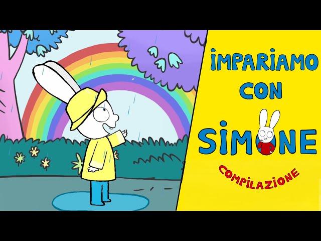 Simone *15 minuti* Compilazione Impariamo con Simone HD [Ufficiale] Cartoni Animati