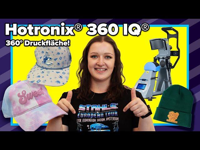 Die beste Kappenpresse in 2024! Hotronix® 360° IQ® Hat Press