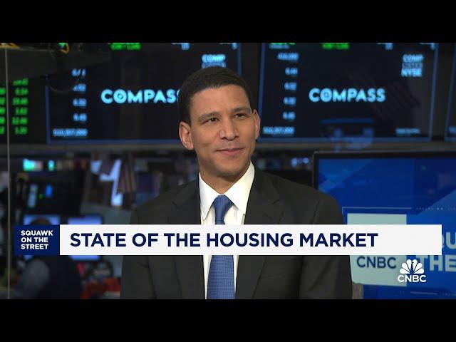 Home buyers are accepting higher mortgage rates, says Compass CEO Robert Reffkin