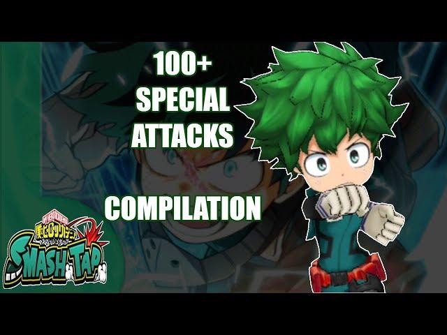 100+ Special Attacks from My Hero Academia: Smash Tap [part 1]