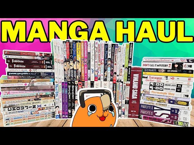 BIG Manga Haul | I Bought Too Much Manga!