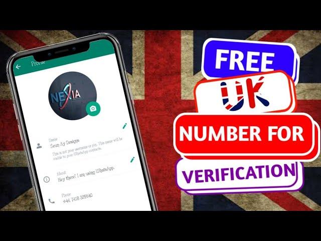 HOW TO CREATE A FREE UK NUMBER FOR WHATSAPP VERIFICATION || UPDATED