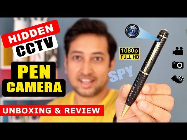 Best Spy Pen Camera Review in India 2024 | Pen CCTV camera | Portable cctv camera | Battery CCTV