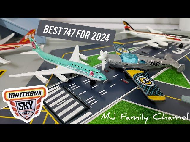 Best 747 By Far From Matchbox Sky Busters! Lokelani Airlines 747/8 & MBX Sky Cruiser Review