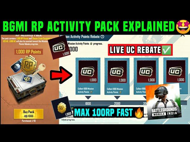 RP ACTIVITY PACK EXPLAINED | BGMI RP ACTIVITY PACK KYA HAI | HOW TO BUY RP ACTIVITY PACK AFTER 100RP