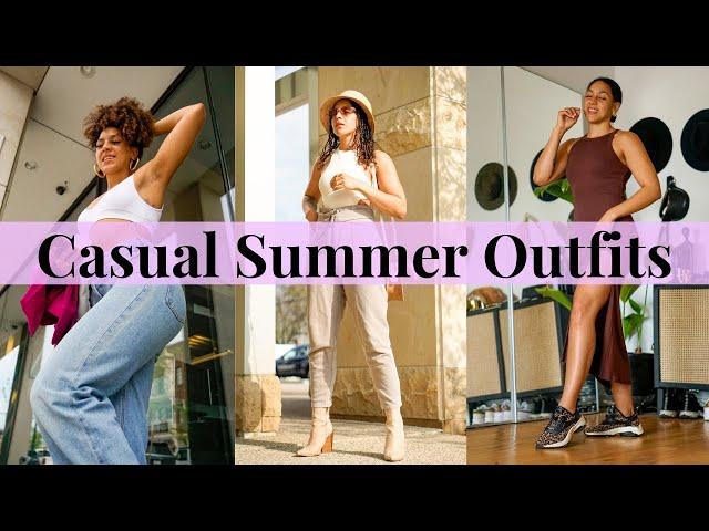 Casual Summer Outfits for Pear Shaped Women