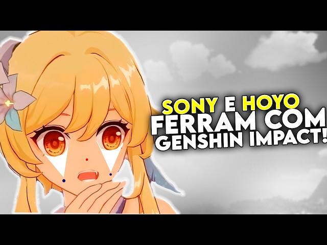 SONY Prendeu O GENHIN IMPACT e HOYOVERSE Durante 4 ANOS... ACABOU Em NATLAN? Porque Era TÃO RUIM!