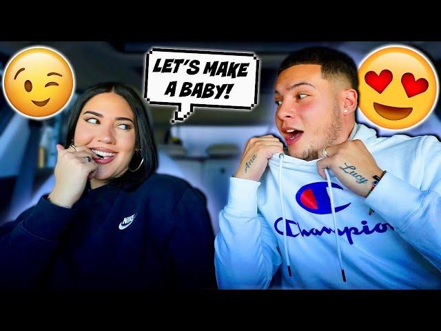 Asking My Husband To Make A Baby In The Car!! *GOES WELL*