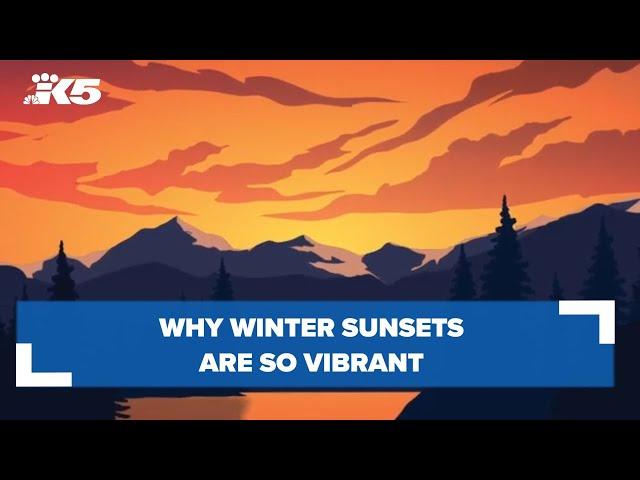 Why winter sunsets are so vibrant