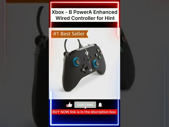 Power A Enhanced wired controller for Xbox |#shorts