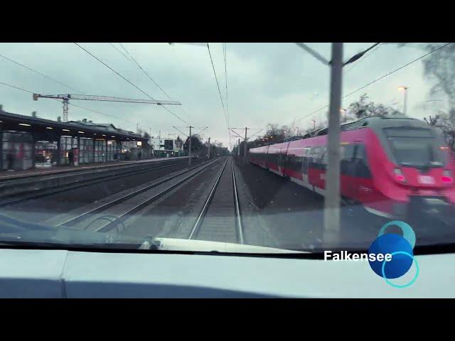 230 km/h! Berlin Hbf - Hamburg Hbf - vollständige Führerstandsmitfahrt