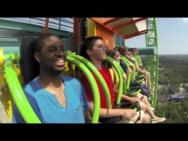 FALLING 415 FEET from the World's Tallest Roller Coaster!