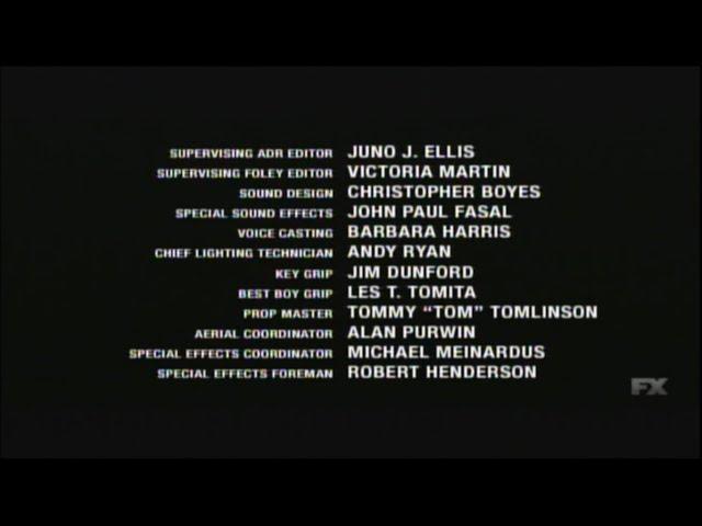 The Rock (1996) End Credits (FX 2023)