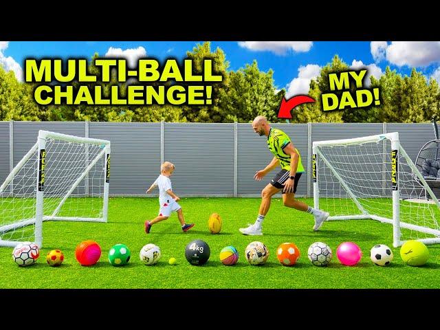 MULTI-BALL CHALLENGES vs MY DAD!