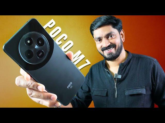 10000ൽ താഴെ 5G ഫോൺ || POCO M7 5G Malayalam Review !!