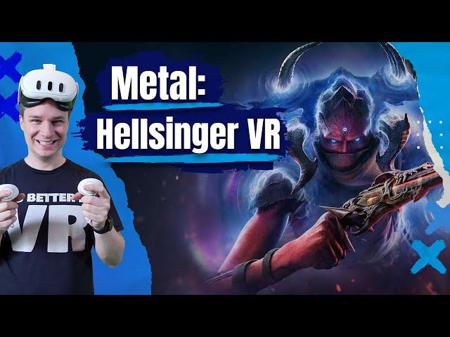 AWESOME! Cool Doom-like VR shooter in the rhythm of metal music!