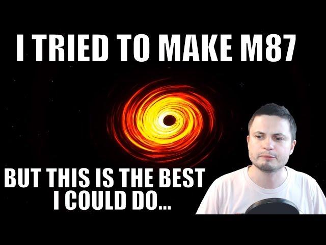 I Tried to Create M87 Black Hole in Our Galaxy, But It Was Too Extreme