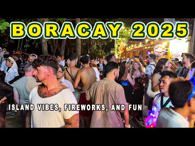 BORACAY NEW YEAR 2025: The Beach Becomes the Biggest New Year Party Scene and Fireworks!! "