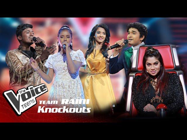 Team Raini | Knockouts | The Voice Teens Sri Lanka