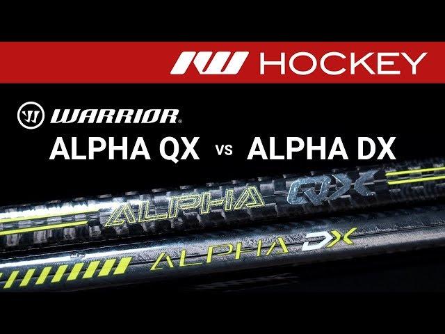 Warrior Alpha DX vs QX Stick // Tech & Spec Comparison