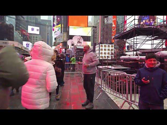 NYC Live Stream- Walking Rainy Day in the City - Times Square to who knows where