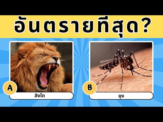  ทดสอบความรู้เรื่องสัตว์ของคุณ! 50 คำถามความรู้ทั่วไปเกี่ยวกับสัตว์ 