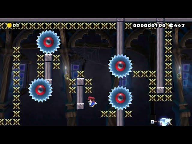 Super Mario Maker 2 - KingBoo97's Horror House by me