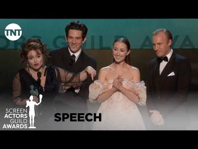 The Crown: Award Acceptance Speech | 26th Annual SAG Awards | TNT