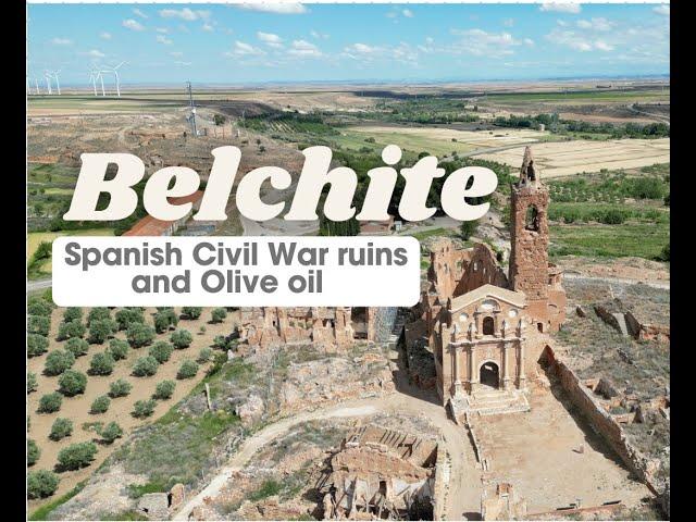 Belchite, Spain: Olive Oil & Ruins of War  4K