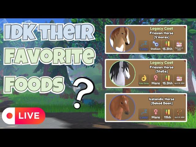 Figuring Out My Horse’s *FAVORITE FOODS!*  | Wild Horse Islands