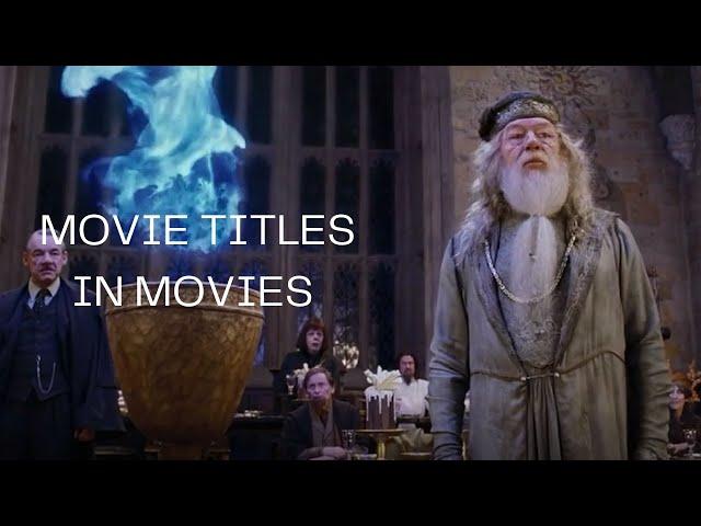 Movie Titles in Movies - Part Two