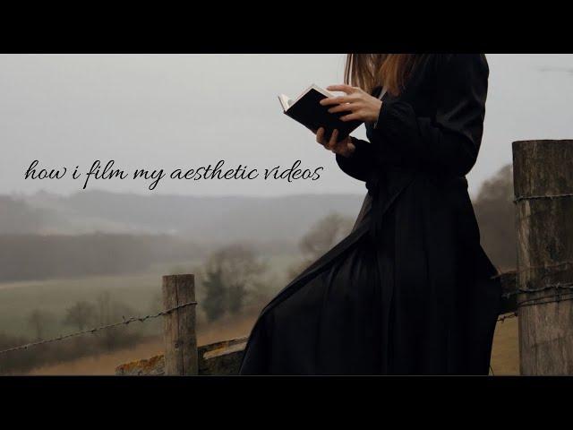 How I Film Aesthetic Cottagecore Videos By Myself  | Slow Living Lifestyle | Silent Cinematic Vlog