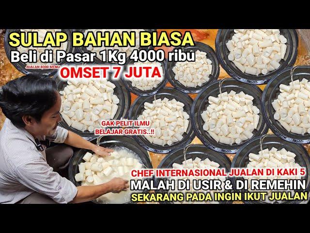 MODAL SEUPRIT..!! OMSET 7 JUTA GAK PELIT ILMU BONGKAR RESEP ASLI MASTER CHEF YG MENYAMAR | IDE USAHA