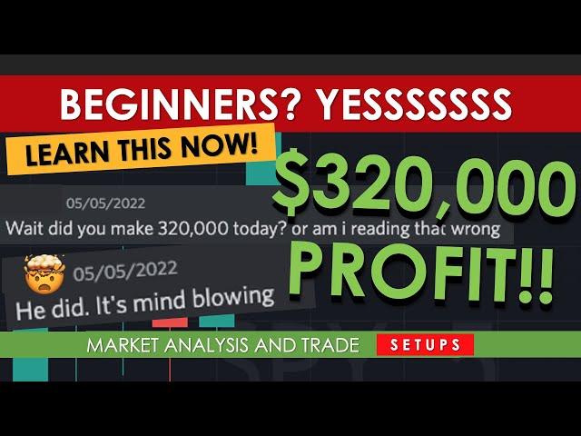 I Made $320,000 Day Trading SPY Options - Learn This Strategy. Even For Beginners