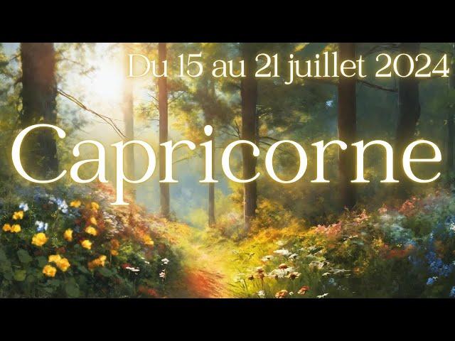 Capricorne  15 au 21 juillet 2024 - Il est temps de faire une croix sur cette relation