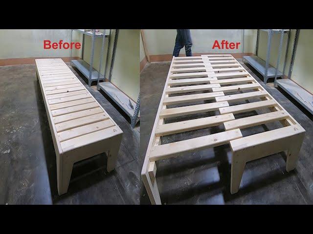 DIY Space Saving Sofa Bed - Design Ideas Woodworking Project Smart Furniture