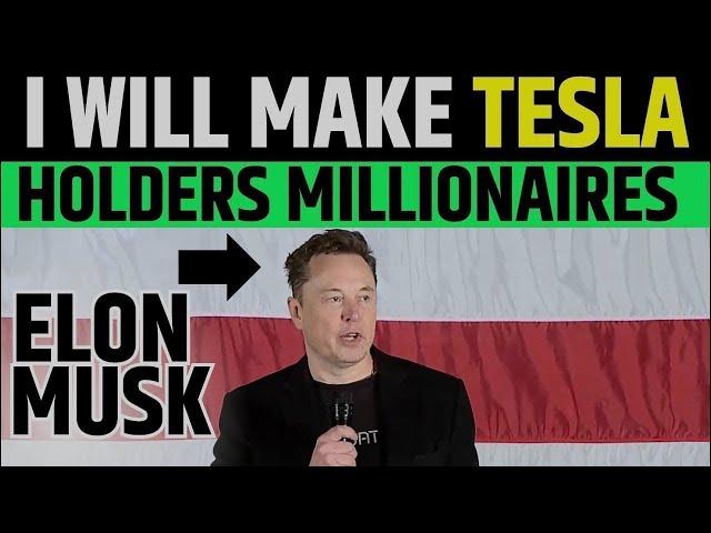 I Will Make Tesla Holders Millionaire Said By Elon Musk | TSLA Stock Latest News