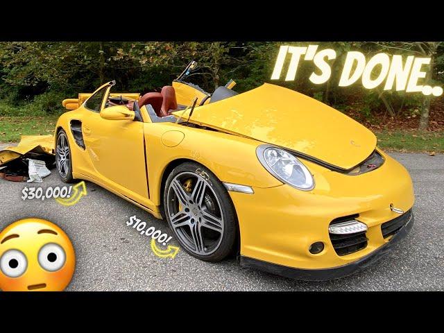 I Bought a DESTROYED Porsche 911 Turbo At Copart & IT'S BAD..