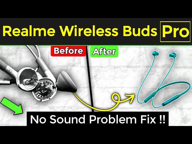 Reame buds Wireless Pro One Side Speaker Not Working Or Wire Damage Problem