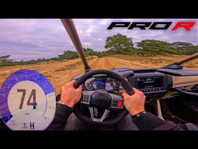 2025 Polaris RZR pro R 225 HP - (POV Drive) // OFFROAD TOP SPEED RUN