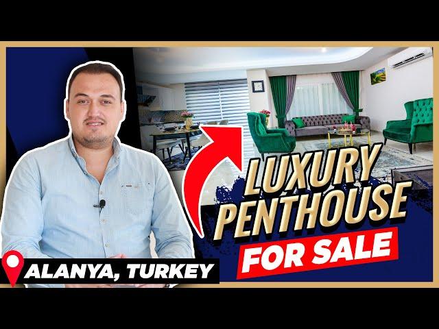 Luxury Apartment in Alanya Turkey  AMAZING INTERIOR & VIEWS 
