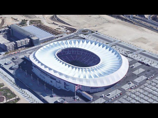 ESTADIO WANDA METROPOLITANO - ATLETICO DE MADRID - 68.456 SPECTATORS !!