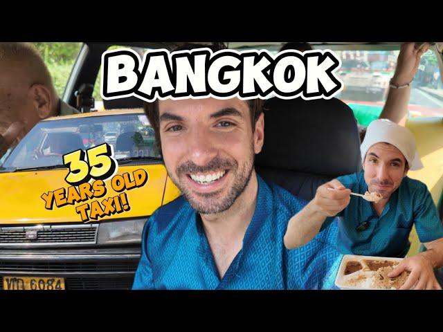 Bangkok's Oldest Taxi & Free Food at Indian Temple 