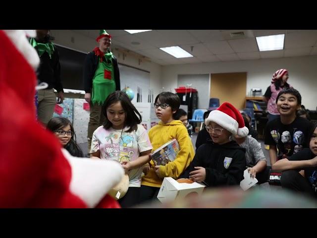 Alaska Marines Deliver Toys to Children Above the Arctic Circle