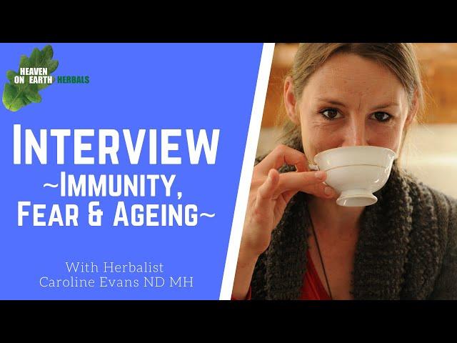 Caroline Evans interview on Immunity, Fear and Ageing today