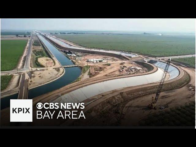 Replacement Central Valley irrigation canal threatened by groundwater pumping