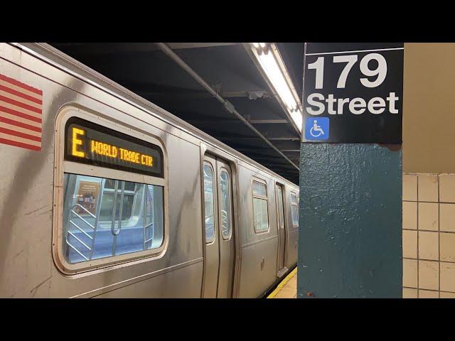 IND Subway: R160A-2 (E) Train Ride from Jamaica-179th Street to World Trade Center