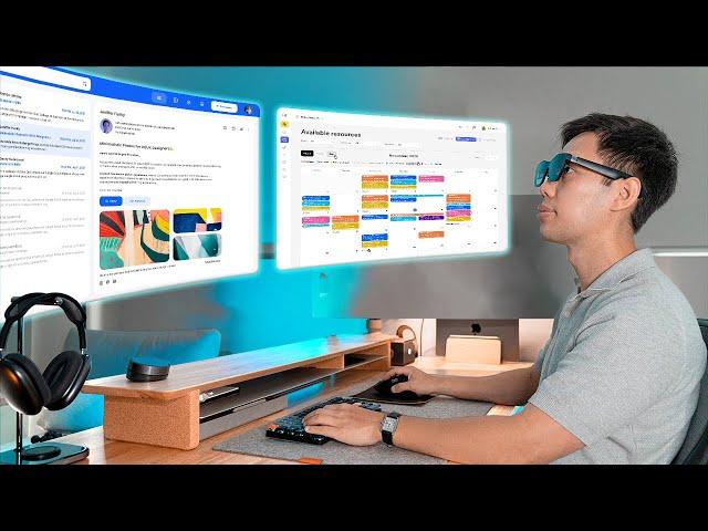 I Used Smart AR Glasses with a Laptop for 1 Month