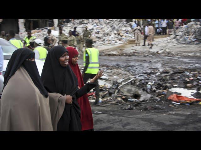 'It was a massacre': witness describes Mogadishu blast