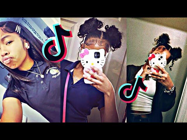 Natural hairstyles for the girlyss. | TikTok compilation